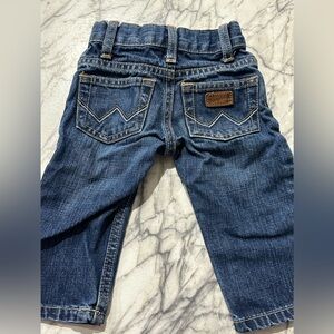 Wrangler Infant Jeans 
Size 6-9 months Color